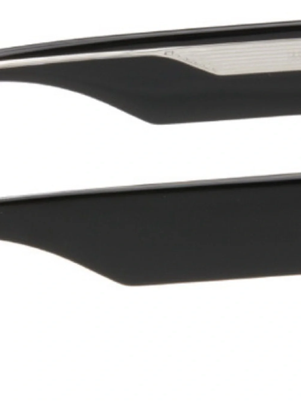 AKILA SSENSE Exclusive Square Sunglasses Black / Sky Blue New w/ Cork Case